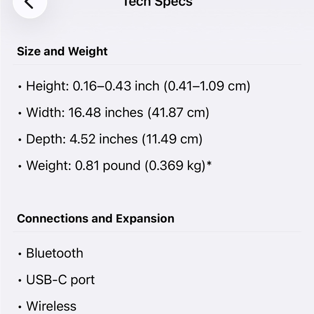 NWT - Apple Magic Keyboard with Touch ID - Picture 9 of 10